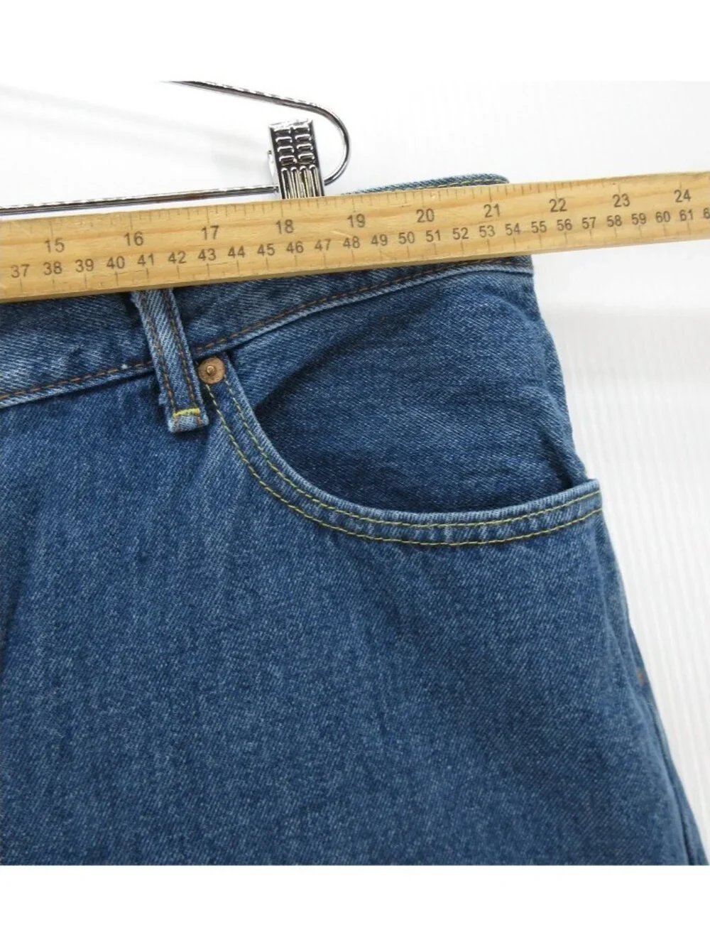 Levis 505 Jeans 44X34 Regular Fit Straight Leg Red Tab Denim Pants NEW